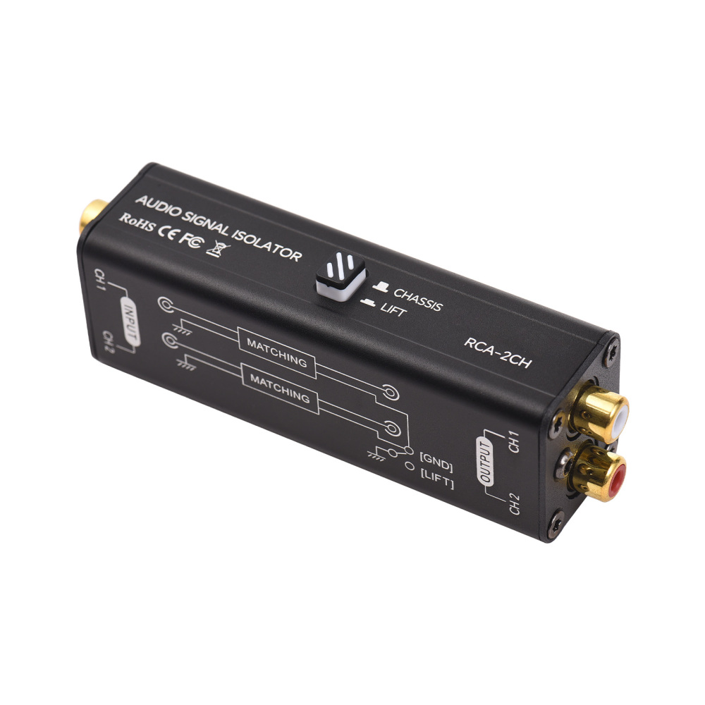 Audio Music Isolator - Isolatore portatile del loop di terra