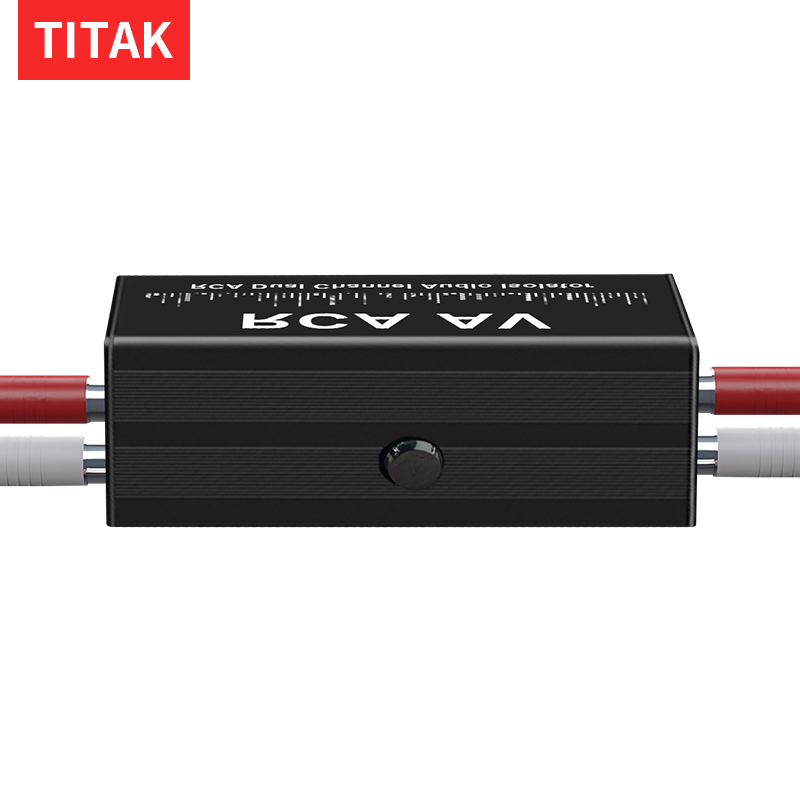 Audio Music Isolator - Isolatore di Segnale Audio RCA Portatile