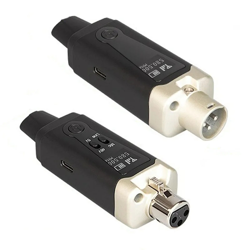 Xlr Microphone Condenser - Adattatore per microfono UHF sistema microfono