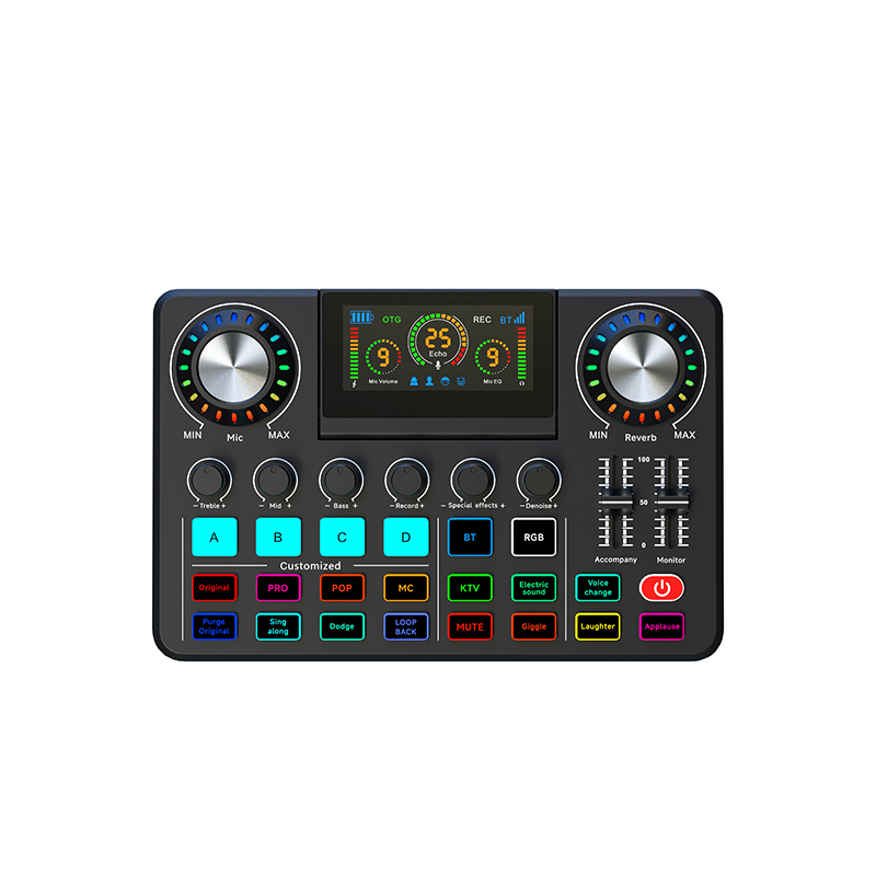 Audio Music Voice Changer - Mixer Audio F668, Scheda Audio Live