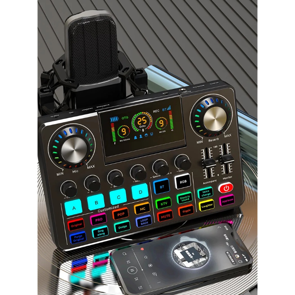Audio Music Voice Changer - Mixer Audio DTC5, Scheda Audio Live
