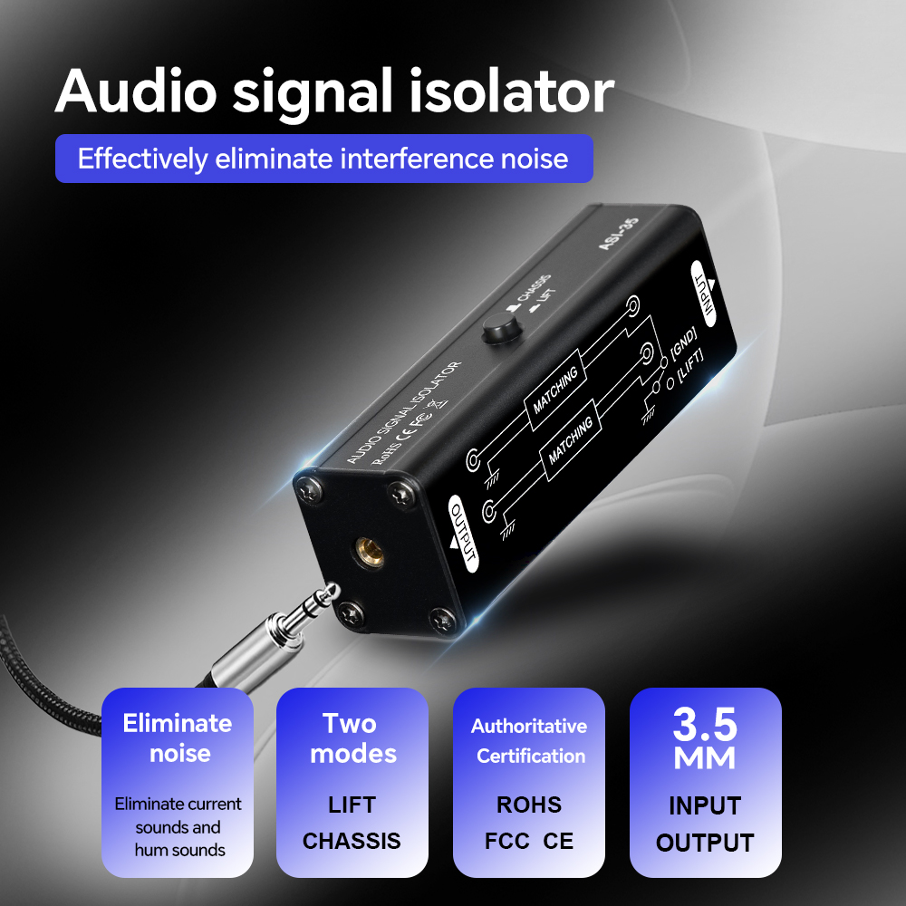 Audio Music Isolator - Professionale Hum Eliminator Isolatore di segnale