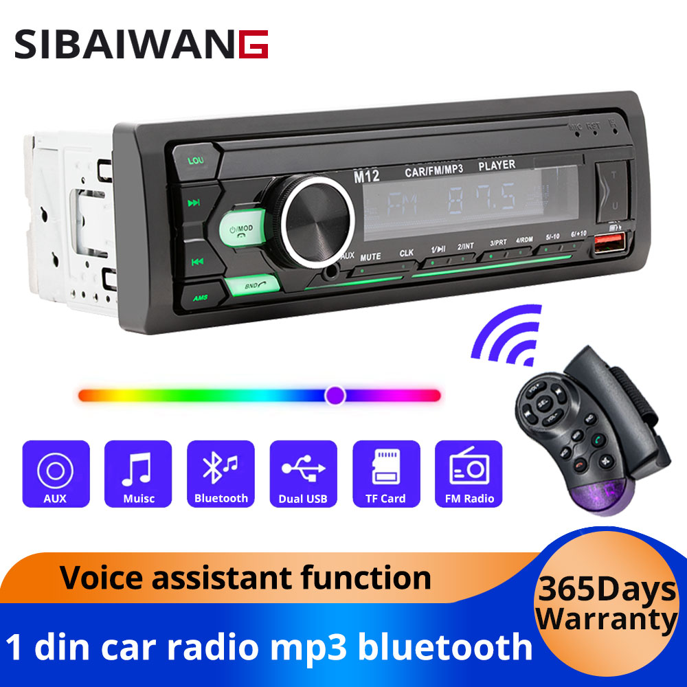 Audio Music Player App - Autoradio 1 DIN con lettore MP3,