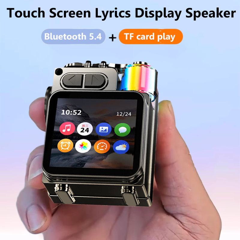 Audio Music Player App - Altoparlante Bluetooth Smart Touch Screen Mini