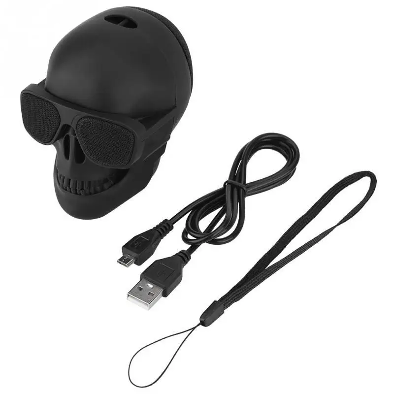 Audio Music Enhancer - Altoparlante Bluetooth a Forma di Teschio,