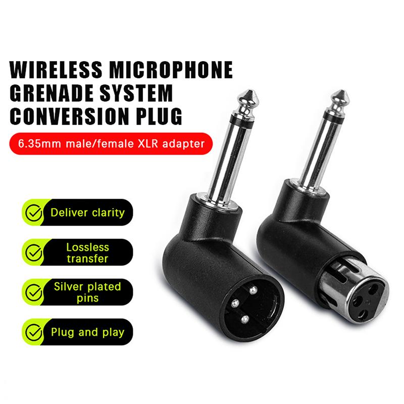 Xlr Microphone Condenser - Adattatore audio New-XLR a 6,35 mm