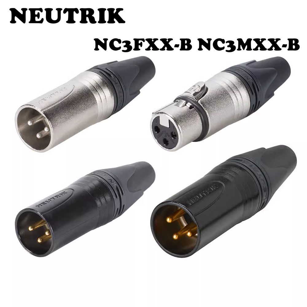 Xlr Microphone Condenser - 60 PZ NEUTRIK connettore xlr 30