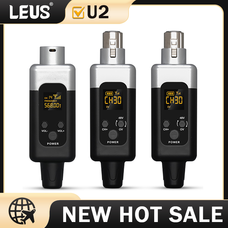 Xlr Microphone Condenser - LEUS U2 Convertitore per microfono wireless