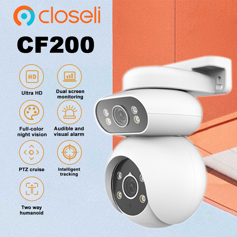 Audio Music Track - Closeli CF200 5MP IP65 Telecamera audio
