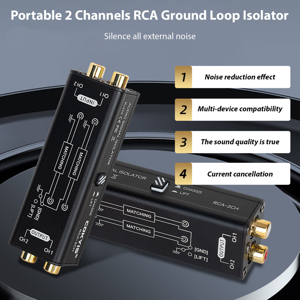 Isolatore portatile del loop d - Audio Music Isolator recensione e prezzo