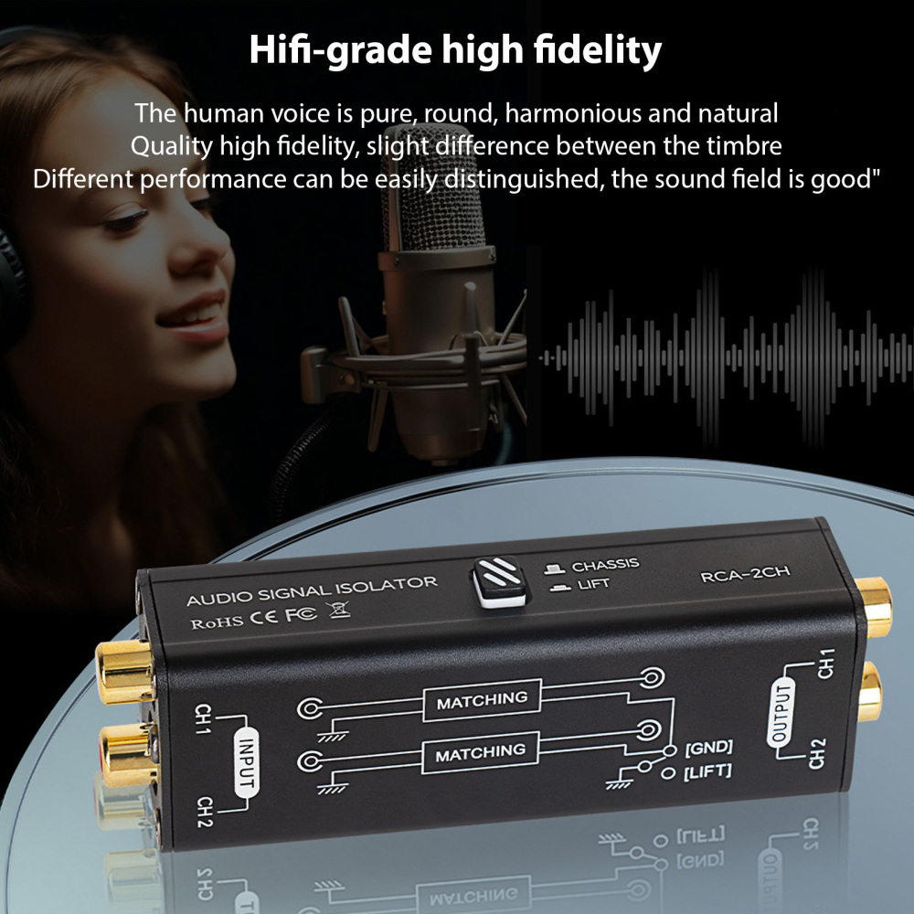 Isolatore portatile del loop d - Audio Music Isolator recensione e prezzo