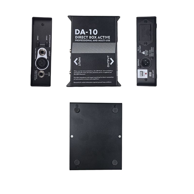 AU61-Da-10 DIBOX Attivo con Tr - Audio Music Isolator recensione e prezzo