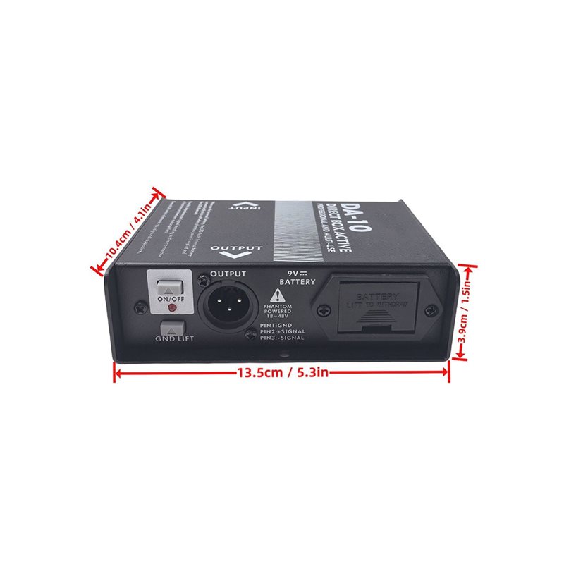 AU61-Da-10 DIBOX Attivo con Tr - Audio Music Isolator recensione e prezzo