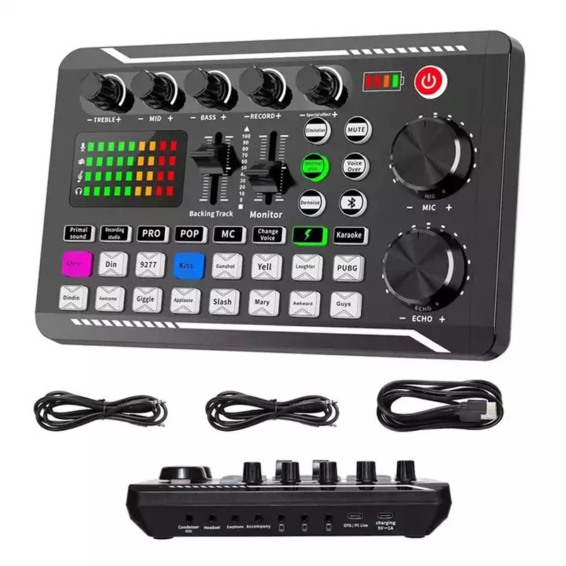 F998 Scheda audio live Sintoni - Audio Music Voice Changer recensione e prezzo