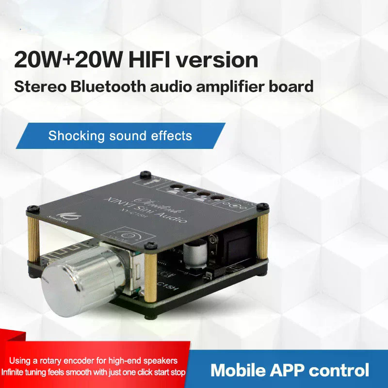 2*20W Bluetooth 5.0 Amplificat - Audio Music Player App recensione e prezzo
