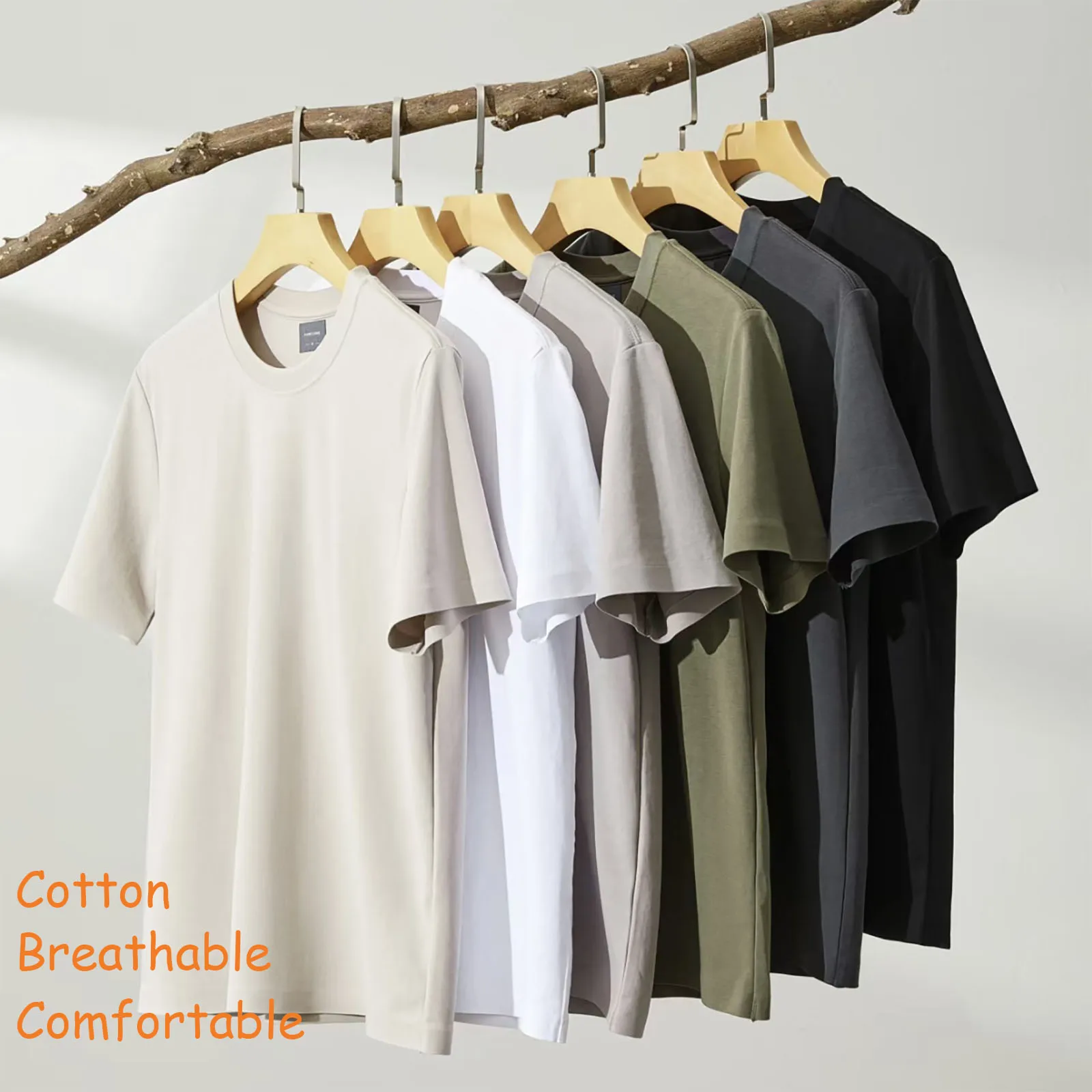 T-Shirt Vintage con Stampa 