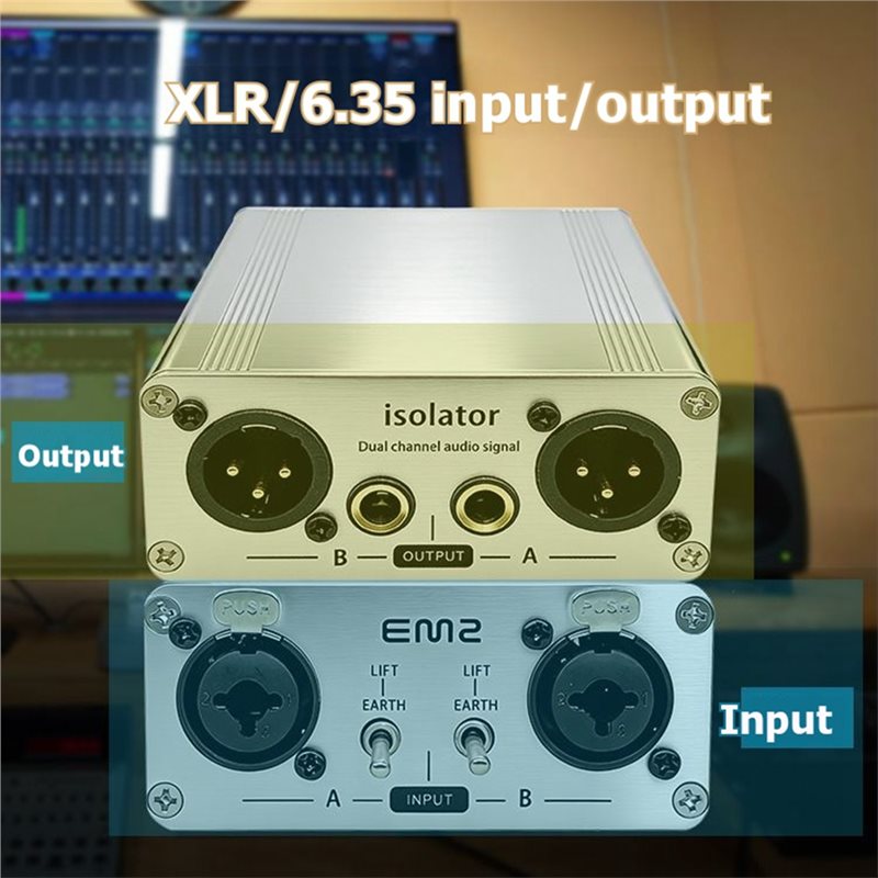 Isolatore Audio CJSD-XLR, Filt - Audio Music Isolator recensione e prezzo
