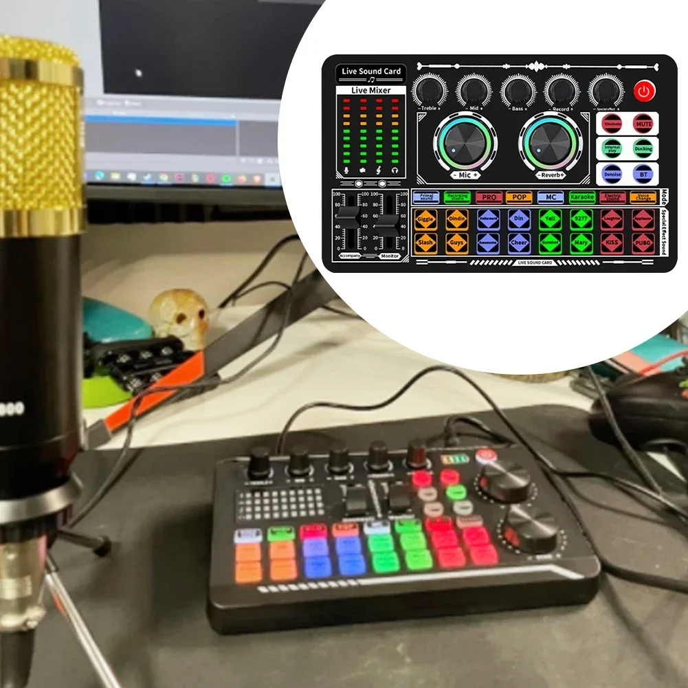 Mixer audio USB Scheda audio d - Audio Music Voice Changer recensione e prezzo