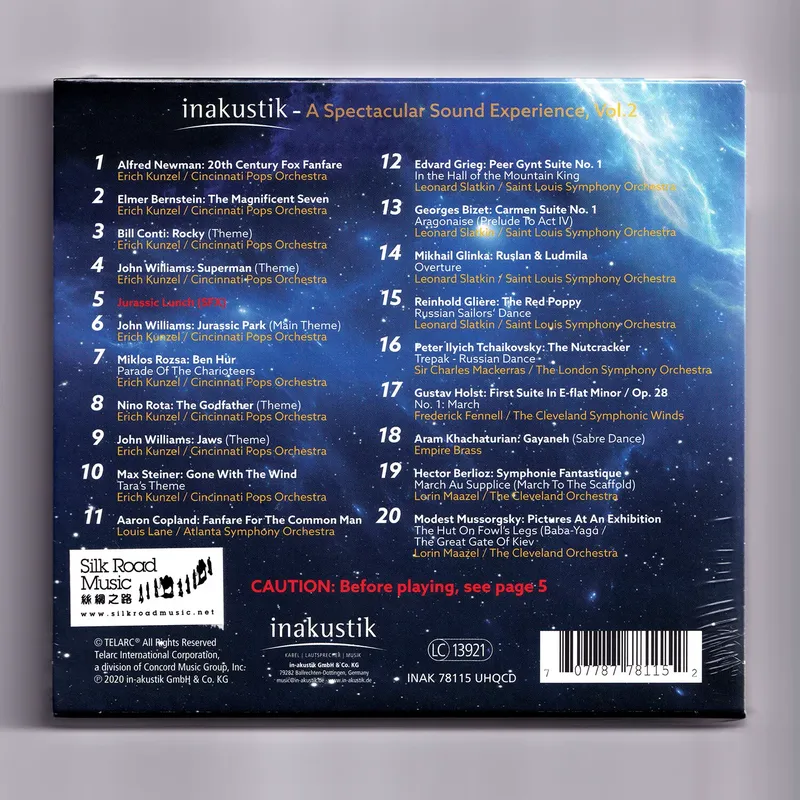 Disco UHQCD per un Suono Strao - Audio Music Of recensione e prezzo