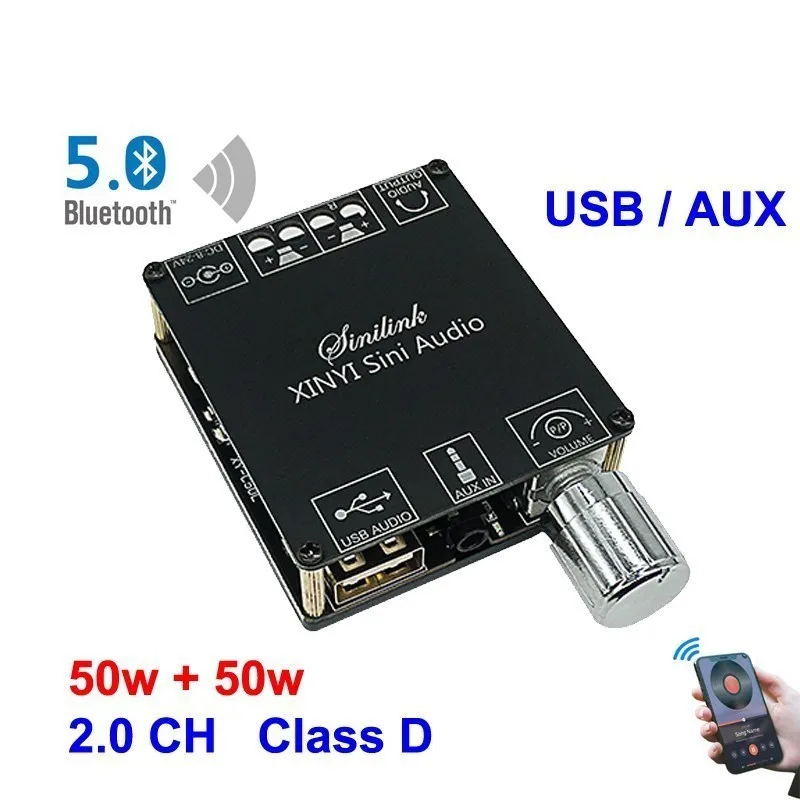 2*50W ForBluetooth 5.0 Amplifi - Audio Music Player App recensione e prezzo