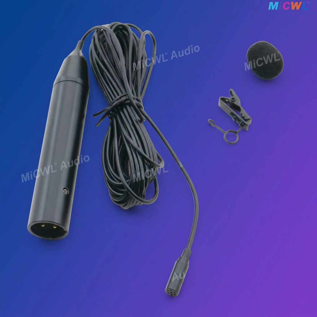 Microfono Lavalier Professiona - Xlr Microphone Condenser recensione e prezzo