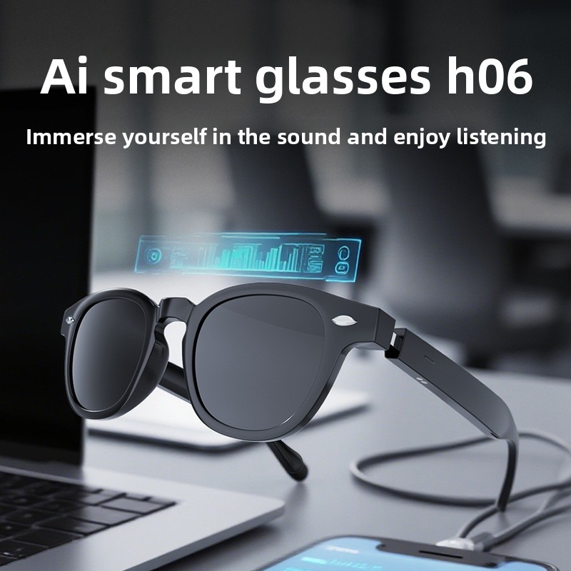Occhiali Intelligenti H06 con  - Audio Music Recognition recensione e prezzo
