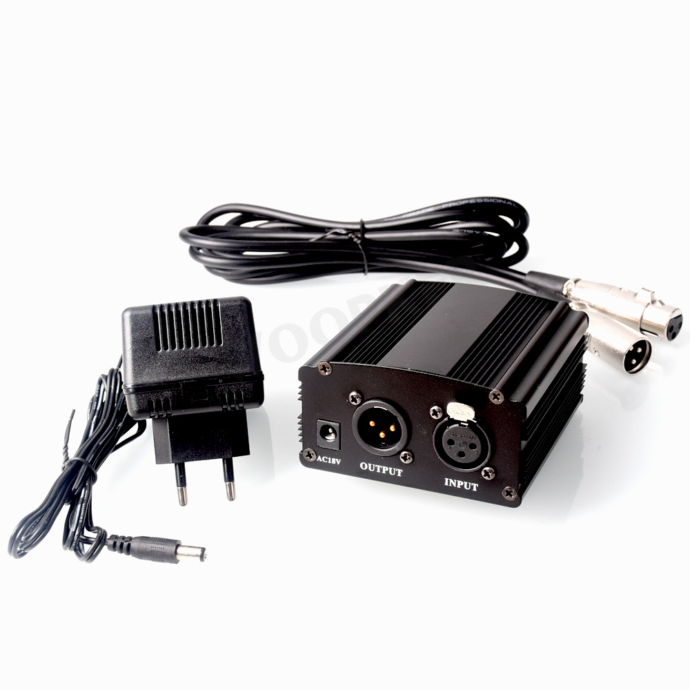 Woopker 48V Phantom Power Supp - Xlr Microphone Condenser recensione e prezzo