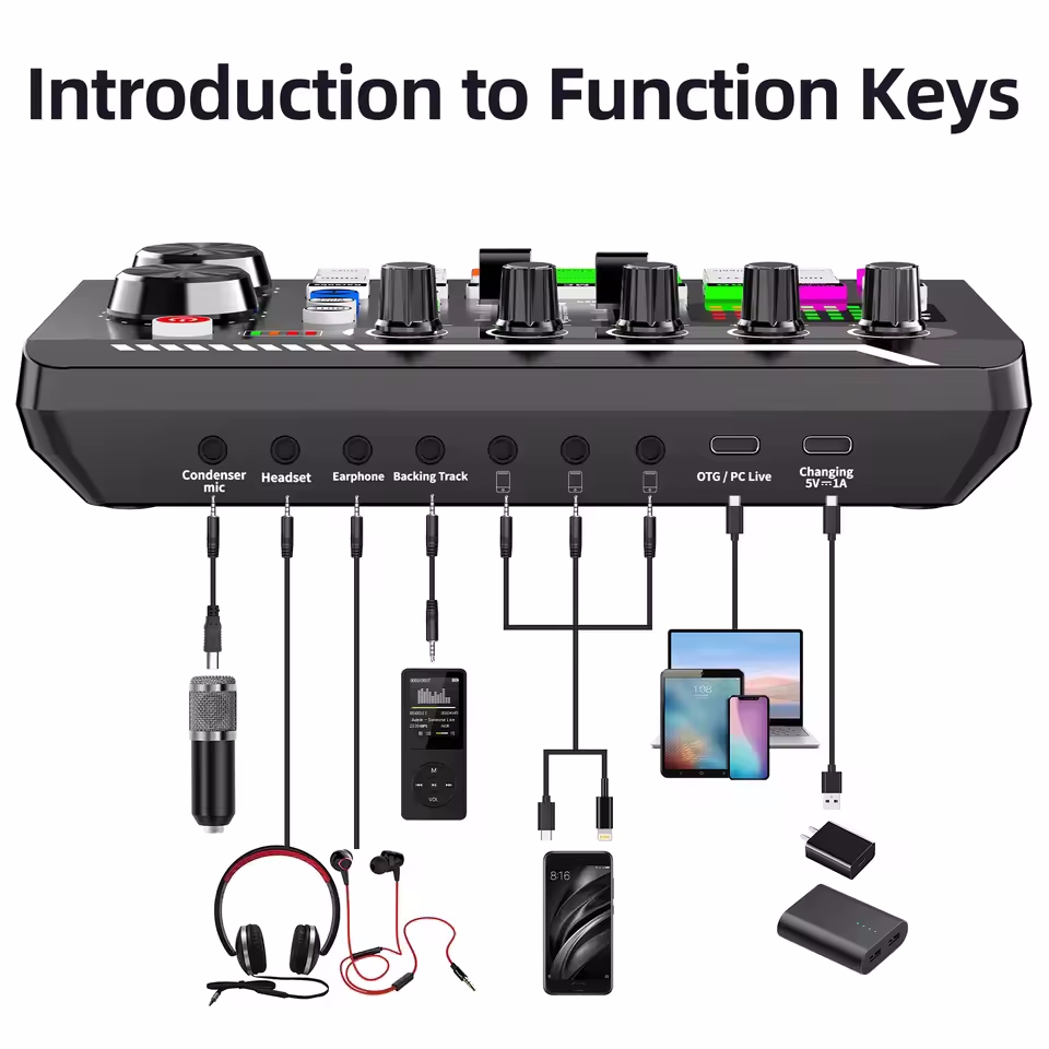 Microfono professionale Microf - Audio Music Voice Changer recensione e prezzo
